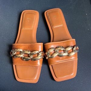 Brown sandals cute and comfy